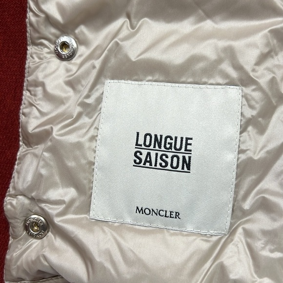 Moncler Kid Liane Down Vest new size 8 in light beige - Picture 4 of 6